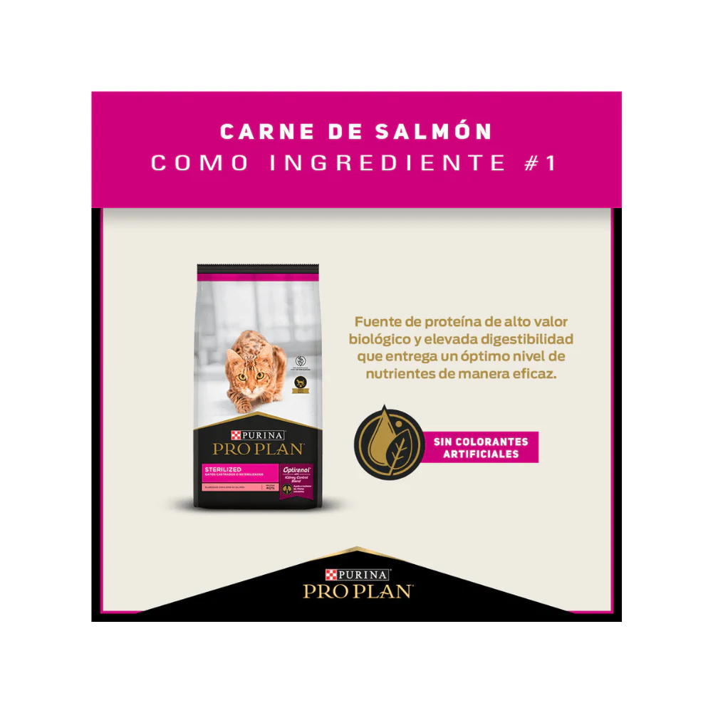 Pro Plan Gato Adulto Esterilizado - Imagen 3