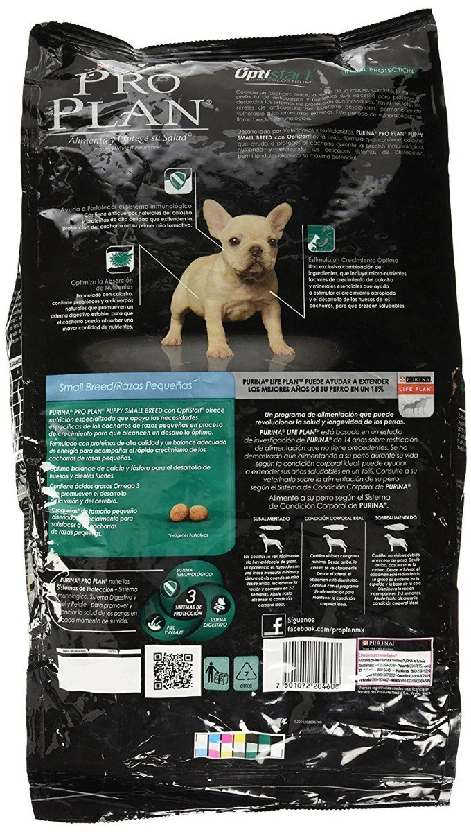 Pro Plan Alimento Cachorros Puppy Raza Pequeña Optistart - Imagen 3