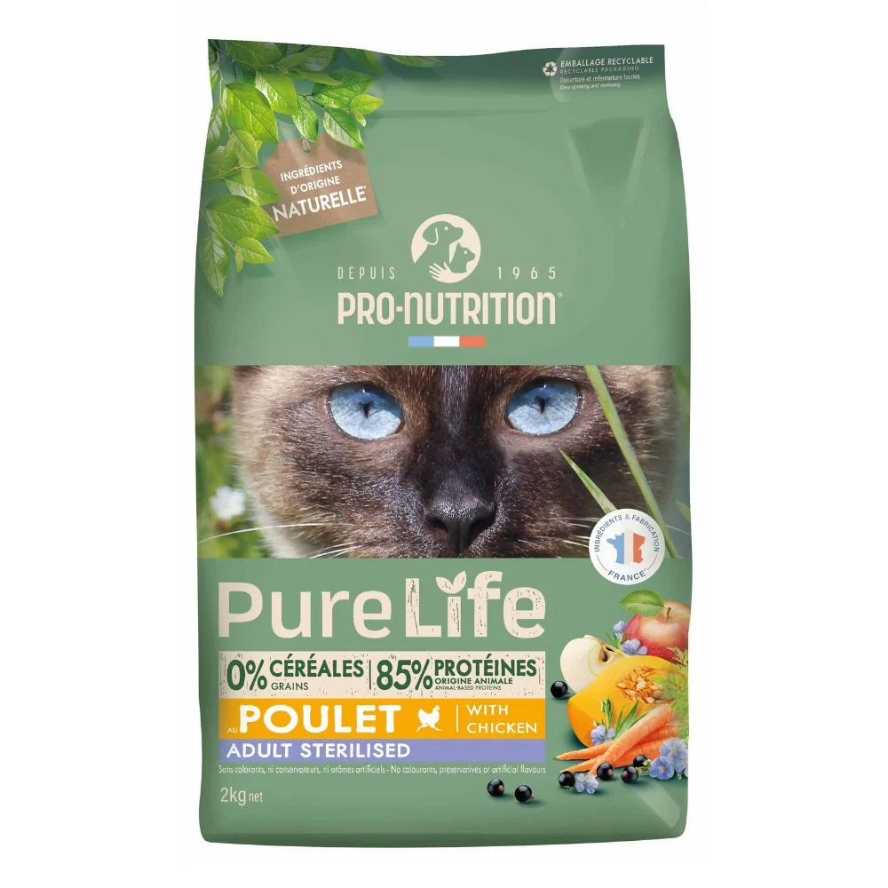 Pure Life Flatazor - Gato Adulto Esterilizado Pollo
