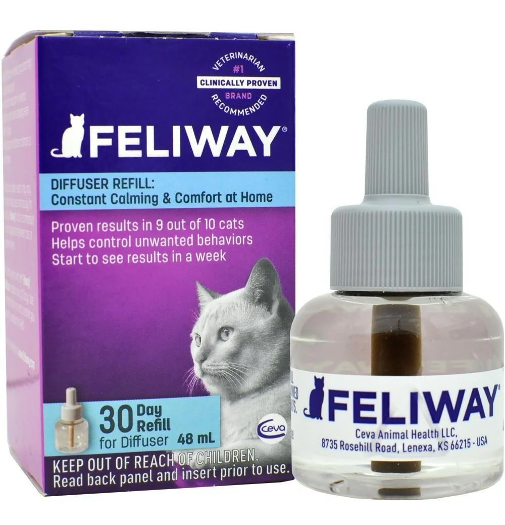 Ceva Difusor Gatos Repuesto 48 ml Feliway Classic Confort Seguridad Previene Marcaje