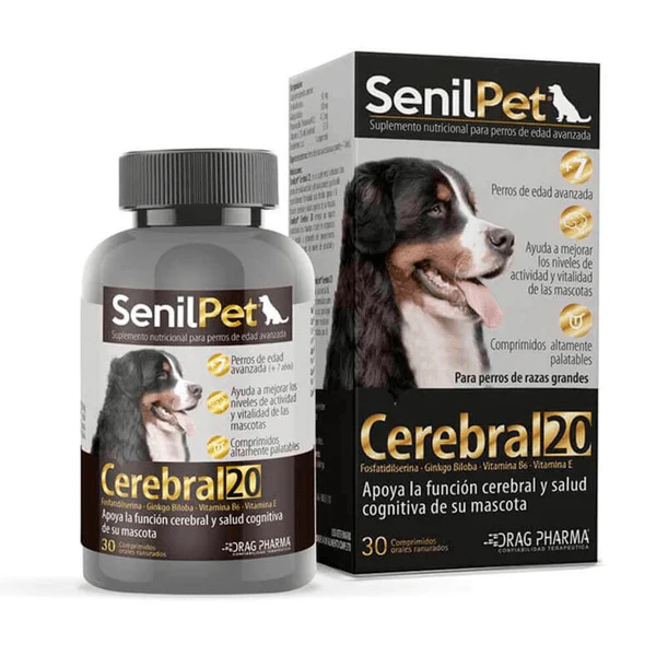 Senilpet Cerebral20 30 Comprimidos