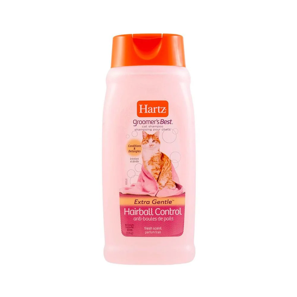 Shampoo Hartz Extra Gentle Gato Hairball Control 444ml