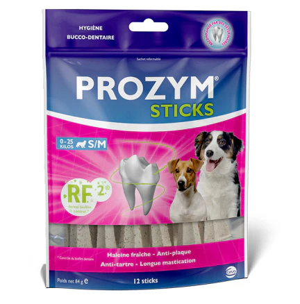Prozym Sticks (1- 10 kg Pequeño ) Dientes y encías ( Higiene bucal ) DESCONTINUADO