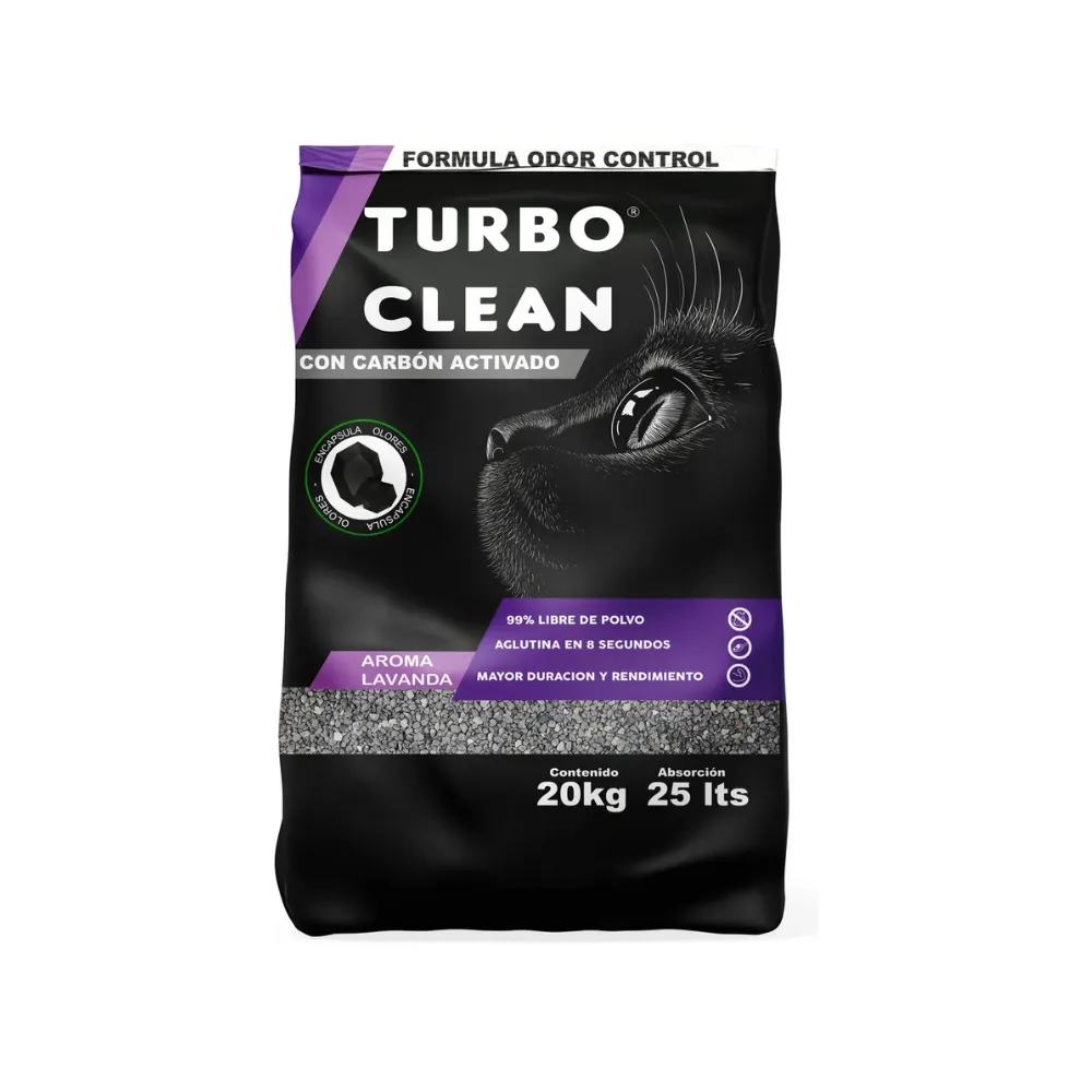 Turbo Clean Aglutinante Odor Count Lavanda