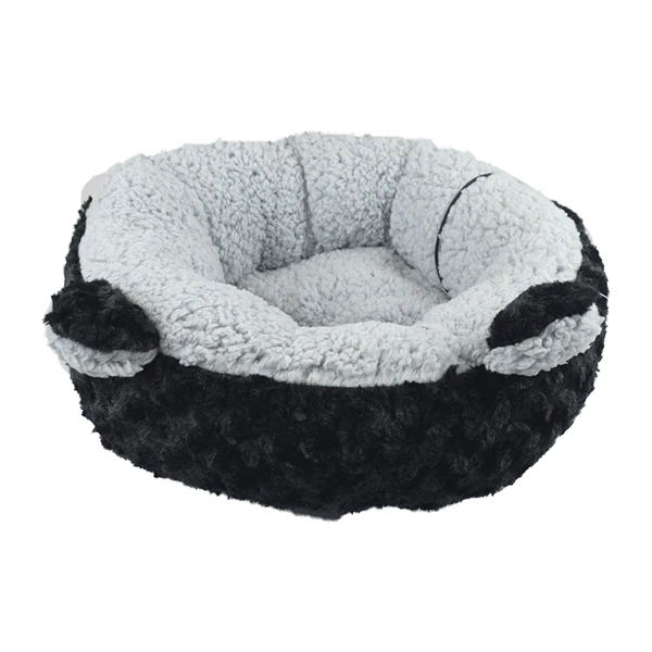 TX10916 1pz Cama Tipo Vigo Negro/Gris Para Mascota - Imagen 3
