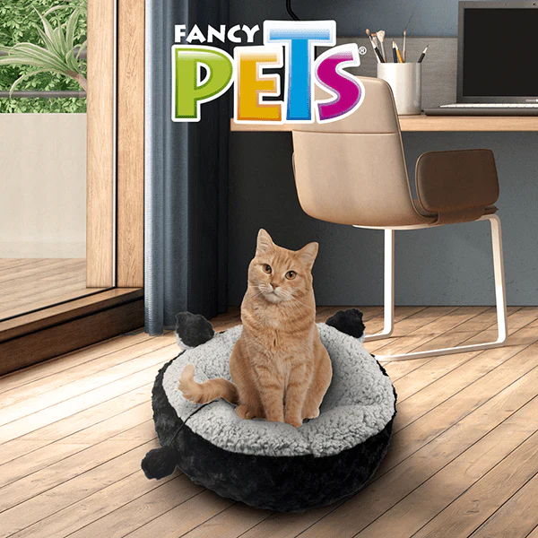 TX10916 1pz Cama Tipo Vigo Negro/Gris Para Mascota - Imagen 5