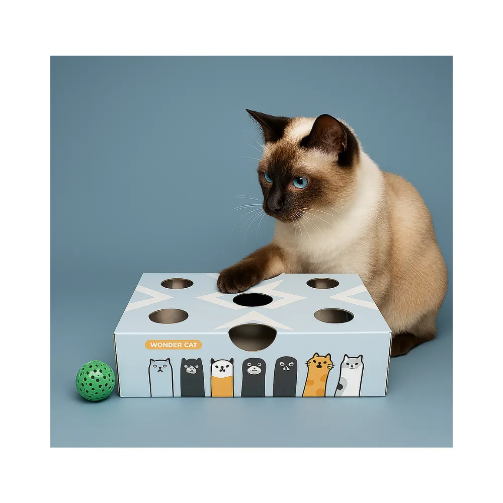 Wondercat Juguete Interactivo Caja con Bolas para Gato - Imagen 2